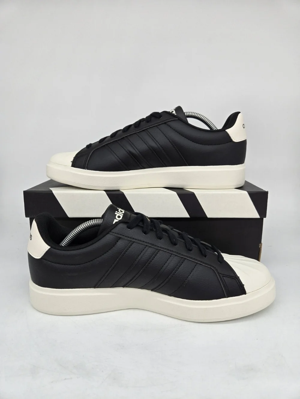 Adidas Men's Streettalk Black Off White Shoes JP8278 Size 11.5 New